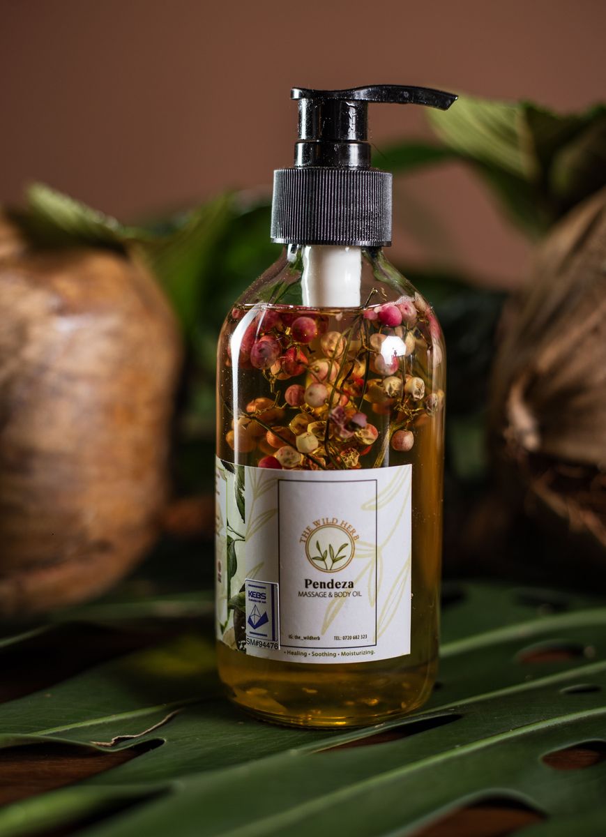 Pendeza massage & body oil — The Wild Herb